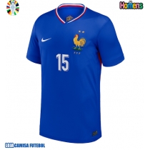 Camisa de Futebol França Marcus Thuram #15 Equipamento Principal Europeu 2024 Manga Curta